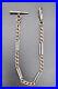 ANTIQUE VICTORIAN STERLING SILVER WithH GILDING NIELLO POCKET WATCH CHAIN/FR/C1880