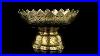 Antique 19thc Thai Solid Silver Gilt Niello Enamel Bowl Siam C 1800