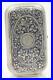 Antique 84 Silver Russian Niello applied thick fat Cigar case 1889 Signed
