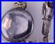 Antique Imperial Russ Award Pocket Watch Silver Gold Niello Chain Fob c1916 RARE