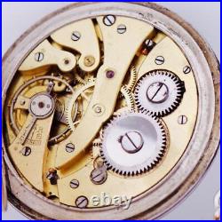 Antique Imperial Russ Award Pocket Watch Silver Gold Niello Chain Fob c1916 RARE