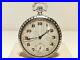 Antique Rare Beautiful Luxury Swiss Men’s Solid Silver Niello Gift Pocket Watch