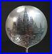 Antique Russian 875 Niello Silver Large Serving Spoon Saint Basil’s Cathedral