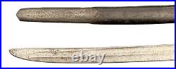 Antique Russian Caucasian Silver Niello Shashka Sword