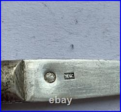 Antique Russian Imperial Dagger CAUCASUS Silver 84 Niello Engraving Rare Old