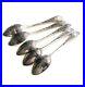 Antique Russian silver niello tea spoons set 5szt total weight 91gr 84 Zolotniki