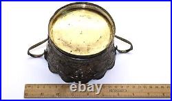 Candy bowl, Niello, Gilding, Silver, 875 Hallmark, USSR, Weight 193.74 Gr