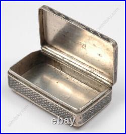 Moscow silver with niello box, 1860