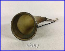 Russian Niello Silver 875 Drinking Wine Wedding Hunting Horn