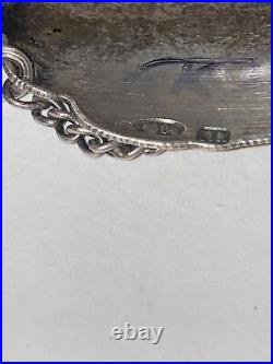 Russian Silver And Niello. Belt Buckle