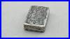 Russian Silver And Niello Enamel Snuff Box Antique 1851 Ac Silver A7185